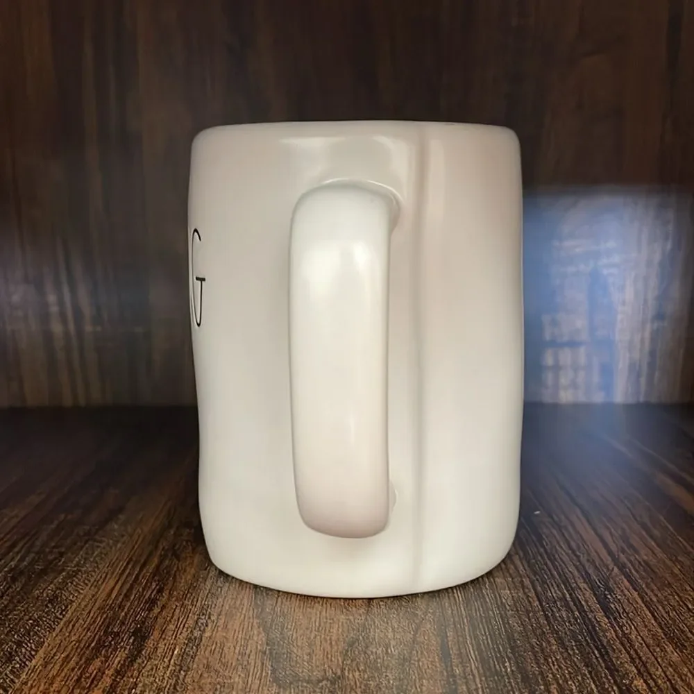 Rae Dunn Getting Fit Mug - Dishwasher and Microwave Safe.